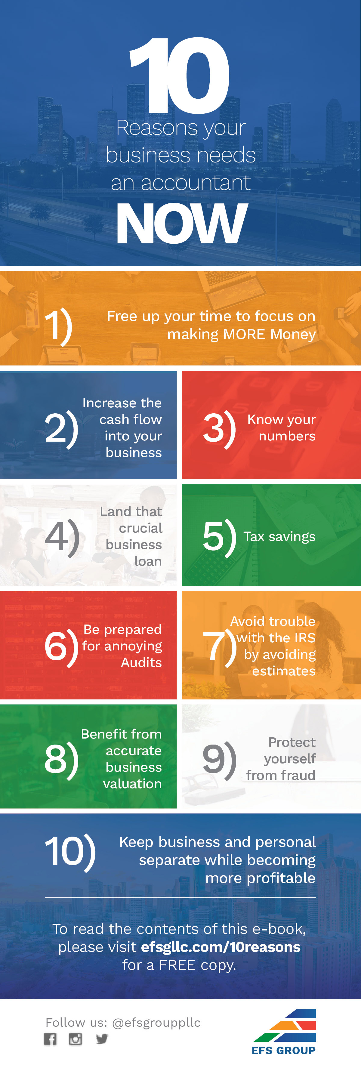 Infographic: 10 Reasons your business needs an accountant now